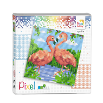 Pixelhobby flamingok