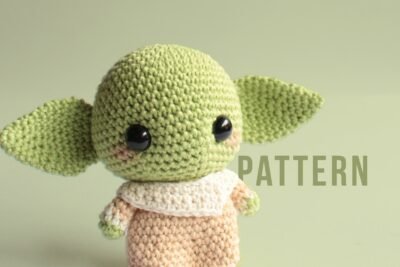 Horgolt Star Wars Baby Yoda minta
